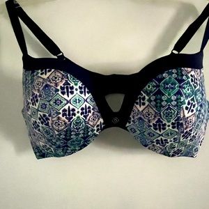 Victorias Secret push bra blue floral 36 C